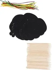 Scratch Off Halloween Cards Set 48 Pieces Creative Paper Art Sheets for Boys and Girls for Halloween Decor and Craft