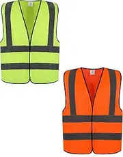VIP Men's Clara Womens High Visibility Reflective Waistcoat EN20471 Class 2, High Vis