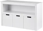 Keezi Kids Bookshelf 3 Drawers Storage Children Bookcase Toy Organiser Display