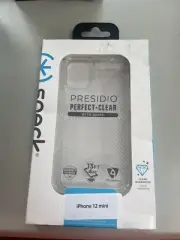 Speck Presidio Perfect-Clear Grip Case for Apple iPhone 12 Mini - Clear