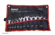 SUNEX TOOLS STUBBY COMBINATION WRENCH SET – sae – standard – automotive tools