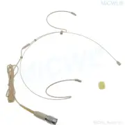Headset Double ear Microphone for Audio-Technica ATW series Wireless Hirose 4Pin