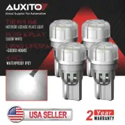 AUXITO 194 T10 168 LED White License Interior Plate Dome Bulb Light Error Free