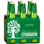 Strongbow Apple Cider Sweet Bottles 6x355ml Pack