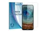 [Set of 3] Nokia X20 Ultra Clear Screen Protector Film by MEZON Case Friendly, Shock Absorption (Nokia X20, Clear)