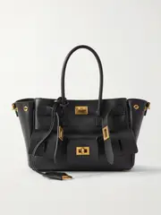 [Balenciaga] Balenciaga - Carry All Bel Air Mini Leather Tote - Black - One size One size Black