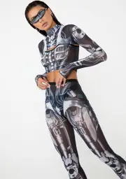 [Club Exx] Exx Machina Sheer Leggings