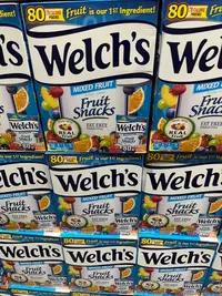 在飛比找Yahoo!奇摩拍賣優惠-市多好代購 Welch's 果汁軟糖 25公克 X 80入