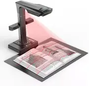 Pro Professional Book/Document Scanner,24MP HD Camera,180+ Languages OCR-3rd Gen