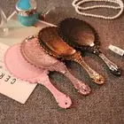 Abs+Glass Material Handheld Mirror Retro Style Dental Mirrors Gift