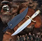 The Expendables Movie Replica Bowie Knife 19" Handmade D2 Steel Survival Knife