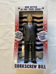 Corkscrew Bill! President Bill Clinton Corkscrew - New in Box!
