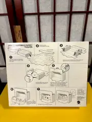 Vintage 1993 Mattel Tabletop Cardboard Puppet Toy Theatre Stage New Old Stock