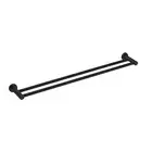 New Nero Tapware Mecca Double Towel Rail 600mm Matte Black NR1924dMB