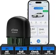 XTOOL AD20 Pro OBD2 Scanner, Wireless Full System OBD2 Code Reader Car Diagnostic Tool, Lifetime Free Update, Oil Reset, Performance Test, Voltage Test, Engine Fault Code Reader for iOS & Android