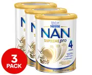 3 x Nestlé NAN SUPREMEpro 4 Premium Toddler 2+ Years Milk Drink Powder 800g