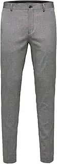 [Selected] Men's Shdskinny-mathsaul Lt. Grey Trouser Noos Suit