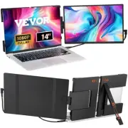 Portable 14 Inch HD 1080P Laptop Screen Extender for 13 to 17 Inch Laptops