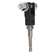 Car Scissor Jack Adapter for Drill 1/2 Inch Socket Double Hole Use