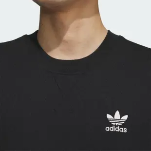 【adidas 愛迪達】上衣 男款 短袖上衣 運動 CNY 龍年 三葉草 FF TEE 黑 IX4221