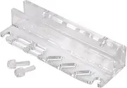 Acrylic Aquarium Tool Holder Transparent Water Plant Scissor Tweezers Spatula Scraper Storage Rack with Mounting Screws