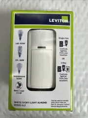 Leviton Decora In-Wall Motion Sensor Light Switch, Motion Activated, Auto-On/Aut