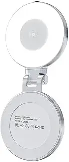 Magnetic Selfie Light, Magnetic Phone Light with Mirror, 360° Rotatable Phone Selfi Cell Phone Light Rechargeable LED Light,