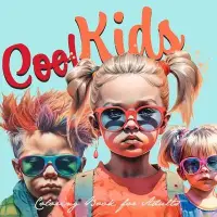 在飛比找博客來優惠-Cool Kids Coloring Book for Ad