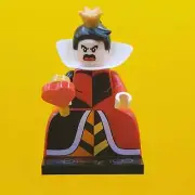 Queen of Hearts CMF Minifigure Lego Disney 100 (Complete Set, with stand and acc