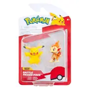 Pokemon Battle Figure Pack Pikachu and Chimchar Action Figure