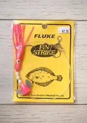 Fluke Fin Strike 570P Tackle Snelled Mustad Rigs Fishing Hook - NEW!