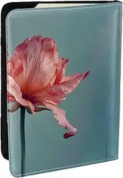 [JEJEA] Flower Print Travel Organizer Credit Cards Case Passport BookPassport Holder Cover Wallet forTraveling,, Black, One Size
