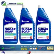 3x Sugar Soap Selleys 750ml PRO strength Concentrate Paint Grime Prep Cleaner