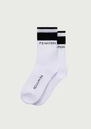HOMAGE SOCK IN OPTIC WHITE, M/L