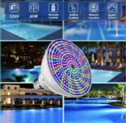 PoCare Pool Lights Bulb, 120V 45W RGB Color Changing Underwater LED Pool Ligh...