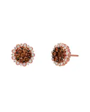 Le Vian Chocolate Cluster 14K Rose Gold 1.43 ct. tw. Diamond Earrings