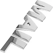 Kisangel Mail Logo Stickers Metal Letters for Mailbox Adhesive Mailbox Decal Alphabet Letter Stickers