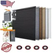 Noise Reducing Grey Cellular Shades - Custom Blackout 36"W x 48"H Window Blinds