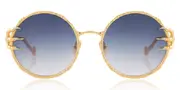 Anna-Karin Karlsson THE CLAW & THE MOON Gold Men's Sunglasses Gold Size 65