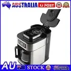 Automatic 1L Coffee Machine with Timer & Burr Grinder Keep Warm