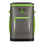 Yukon Outfitters Hatchie Backpack Cooler - Charcoal/Green - Patch Capable (YH...