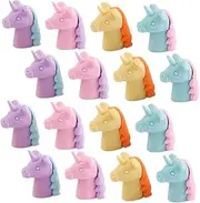 Gogogmee 36 Pack Eraser Rubbers Safe Fun Desk Toys for Boys and Girls for Student Prizes Classroom Decor