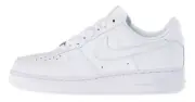 Nike Air Force 1 One 07 All White Men Youth Low Leather Shoes AF1 Triple White