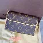 二手精品 LV 老花腰包 手拿包 單肩包 斜挎包 M51855 路易威登信封包 小方包