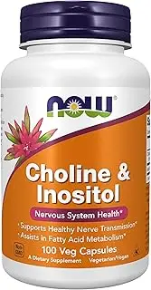 NOW Choline & Inositol 500 mg,100 Capsules