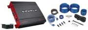 Crunch PX-2025.1D 2000 Watt Mono Car Audio Amplifier + Amp Kit