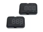 2 x Adventure Kings Universal GPS HUD in Car Heads Up Digital Display Speedometer