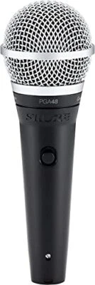 SHURE Dynamic Vocal Microphone: Cardioid/with switch/no cable included