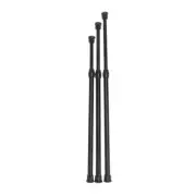3 Pcs Multifunctional Curtain Rod Window Retractable Shower Extendable