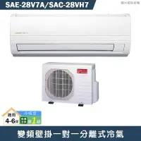 在飛比找陽信商店街優惠-SANLUX台灣三洋【SAE-28V7A/SAC-28VH7